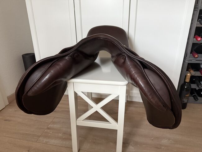 Harry Dabbs VS Sattel braun 17,5 breit kurz Vielseitigkeitssattel, Harry Dabbs , Steffi , All Purpose Saddle, Halle, Image 4