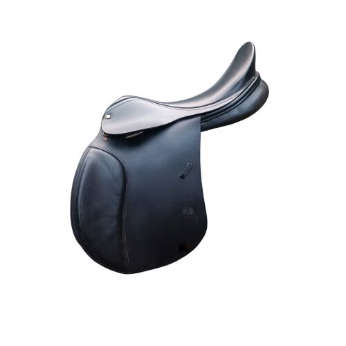 Harry Dubbs True Brit 17,5 Zoll mittel weite Kammer, WOW Pferd  (WOW Pferd), Dressage Saddle, Bayern - Attenkirchen
