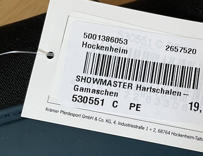 Hartschalen Gamaschen neu, Loesdau Showmaster, Verena, Gamaschen, Neuenstein, Abbildung 2