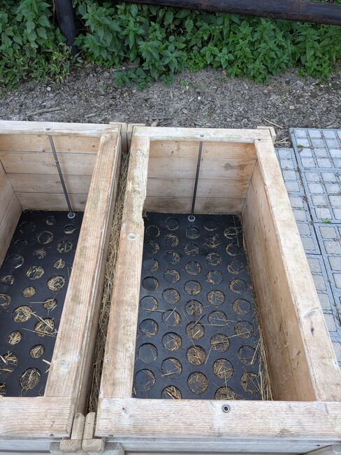 Heufresser Heukisten gebraucht - aus Holz mit Fressgitter, Heufresser  Heukiste Fix Plus Fichte geschlossene Bodenplatte ohne Bissschutz, ponymausi, Hay Nets, Bags & Rags, Naumburg, Image 6
