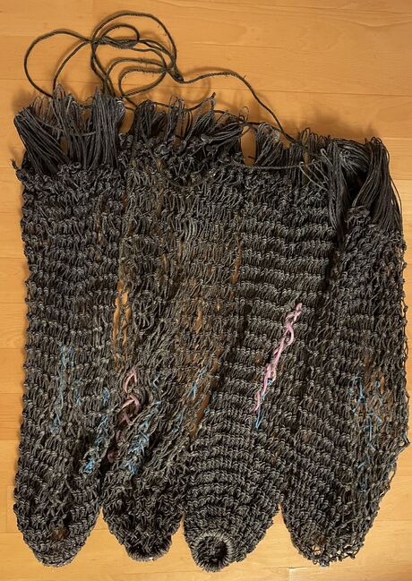 Heunetze schwarz, Maschenweite ca. 4x4 cm, Diverse , Johanna , Hay Nets, Bags & Rags, Reutlingen 