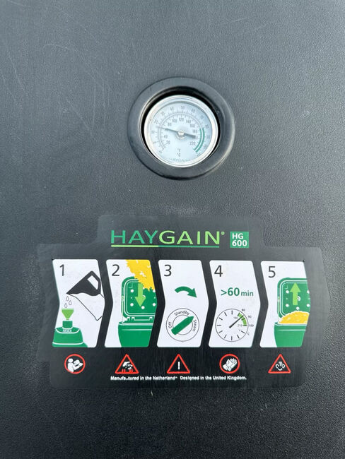 Haygain HG 600 Heubedampfer – gepflegt & einsatzbereit, Haygain HG 600, Selina Frei, Hay & Straw, Oldenburg, Image 2