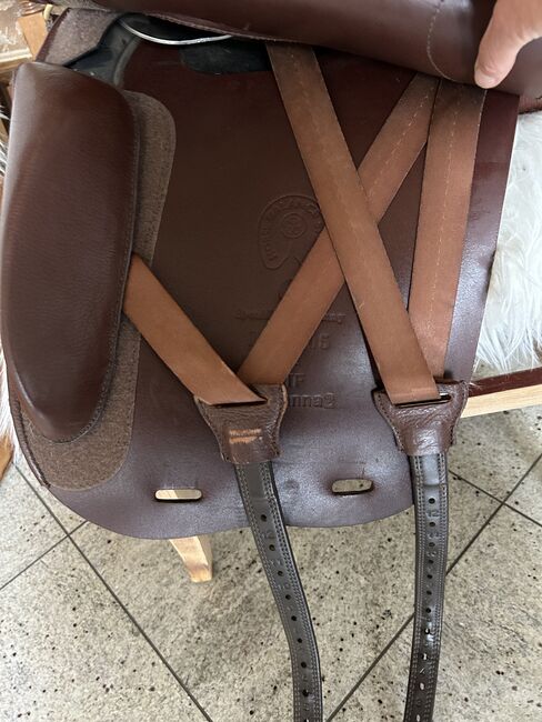 HBS Dressur Sattel halbtief Johanna 2 18 Zoll braun, HBS  Johanna 2.0 , Annett, Dressage Saddle, Wolfegg, Image 7