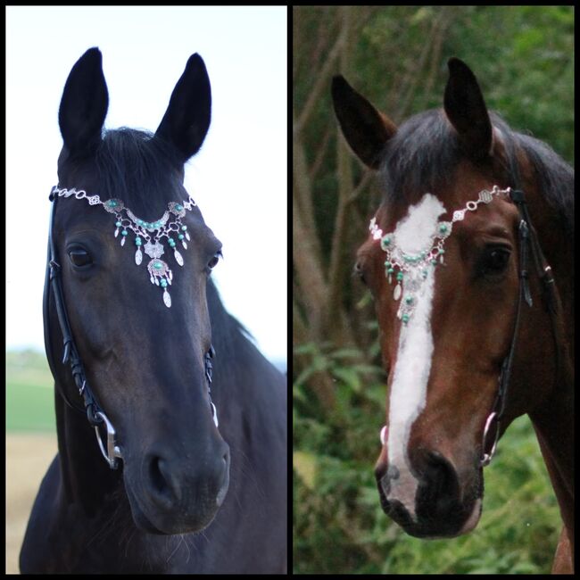 Kopfschmuck Türkis, Kirsten Reiser, Browbands, Weil der Stadt