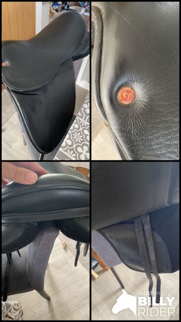 Heather Moffat easifit saddle 17in, Heather moffat Easifit, Andrea selby, Baumloser Sattel, Warwickshire , Abbildung 7