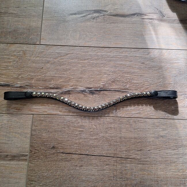 Heinick Stirnriemen WB Silber Metallic, Heinick, ADN, Browbands, Duisburg