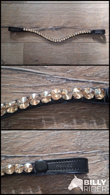 Heinick Stirnriemen WB Champagner, Heinick, ADN, Browbands, Duisburg, Image 4