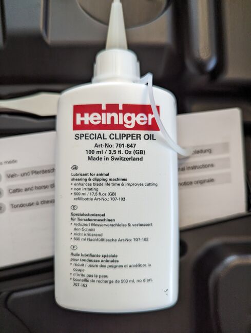 Heiniger Progess Pferdeschermaschine, Heiniger Progress, Privat, Care Products, Linz, Image 5