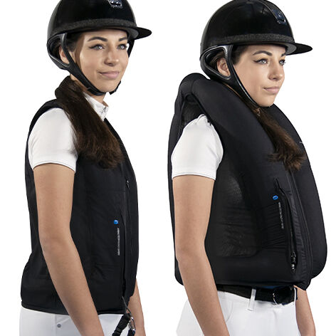 Helite 2.0 Airbag Weste Reitweste Sturzweste Springweste, Helite Airshell Zip In 2.0, volvomicha, Safety Vests & Back Protectors, Weilerswist, Image 5