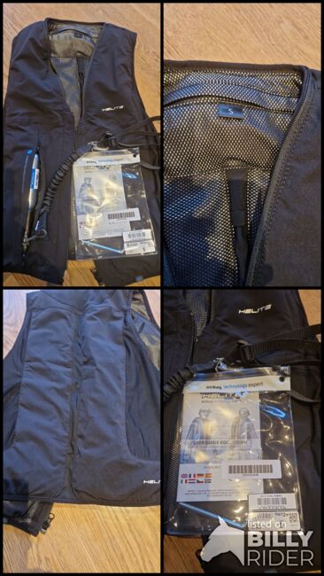 Helite airbagweste Gr.S, Helite Zip'in 2, Heinig, Safety Vests & Back Protectors, Lingen (Ems), Image 6