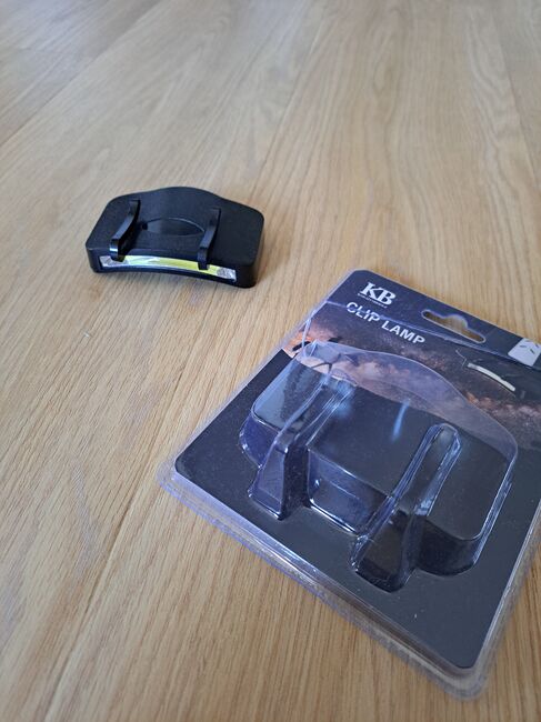 Helmlampe neu, KB, Knightsbridge Clip Lamp, Melissa, Sonstiges, Oberding