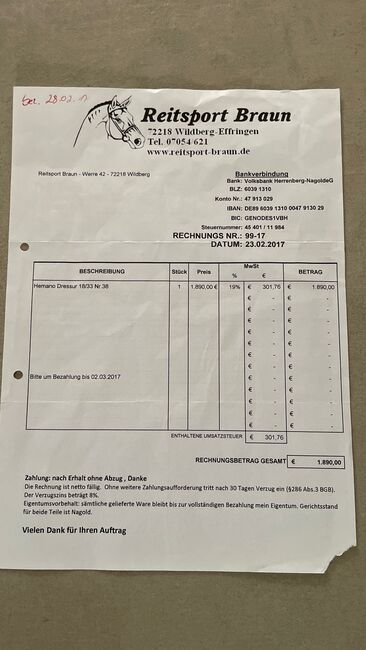Hemano Dressursattel 18 Zoll, Hemano Basic Solution, Simone Blaschka, Dressursattel, Mannheim, Abbildung 8