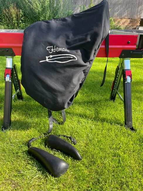 Hemano Dressursattel 18 Zoll, Hemano Basic Solution, Simone Blaschka, Dressage Saddle, Mannheim, Image 6
