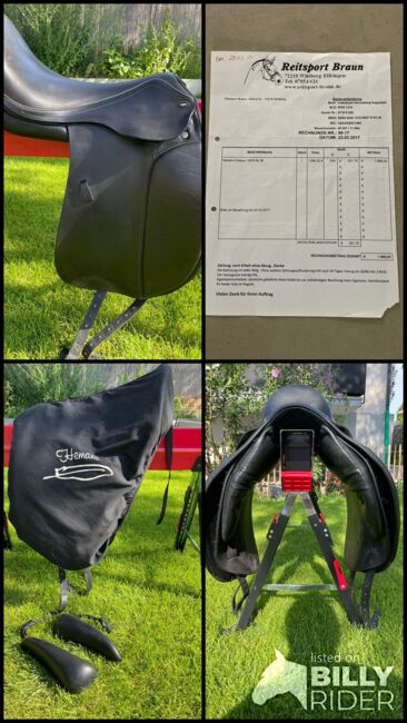 Hemano Dressursattel 18 Zoll, Hemano Basic Solution, Simone Blaschka, Dressage Saddle, Mannheim, Image 9