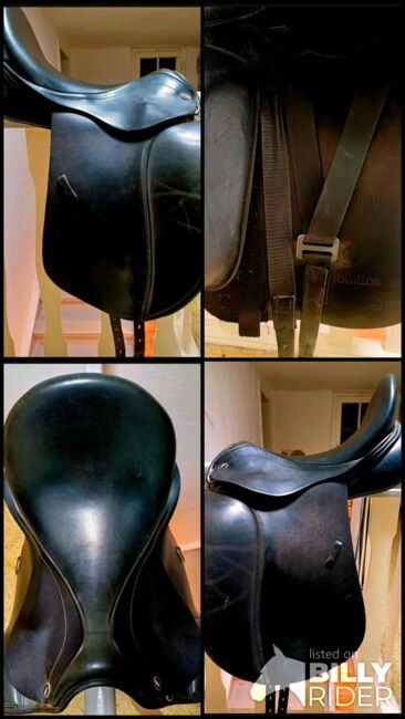 Sattel Hemano Solution 17'', Hemano  Solution , Theresa Baumann , Dressage Saddle, Trendelburg , Image 5