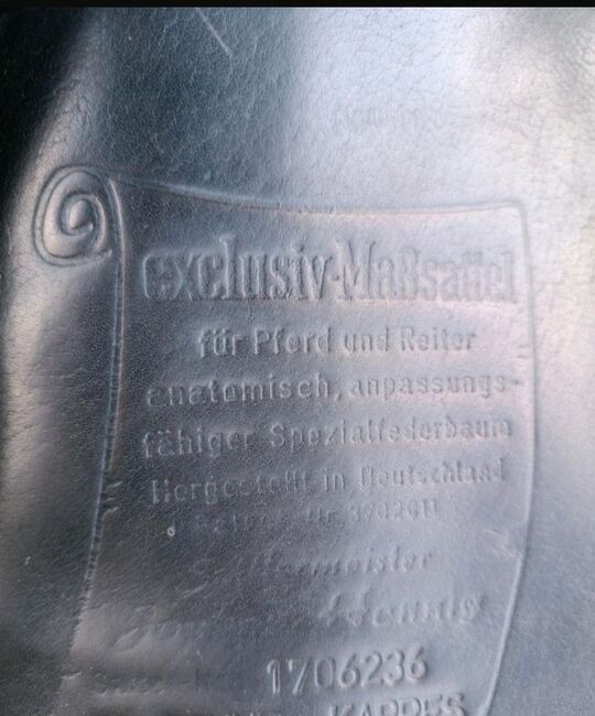 Hennig Dressursattel NZT, Hennig NZT, Stephanie , Fellsattel, Schwartbuck, Abbildung 5
