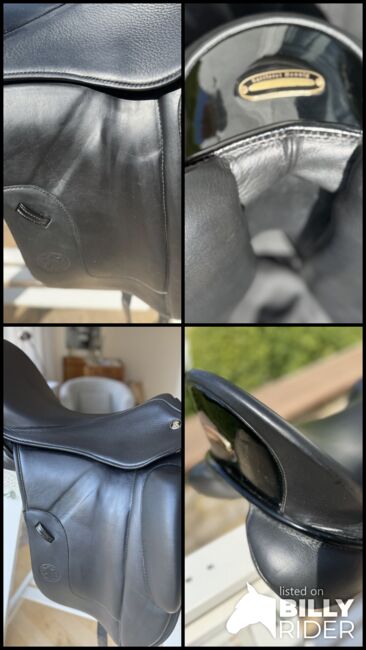 Hennig Dressursattel 17,5  ‚8 2022, Hennig  Dressursattel , Simone van Cayzeele, Dressage Saddle, Königstein, Image 12