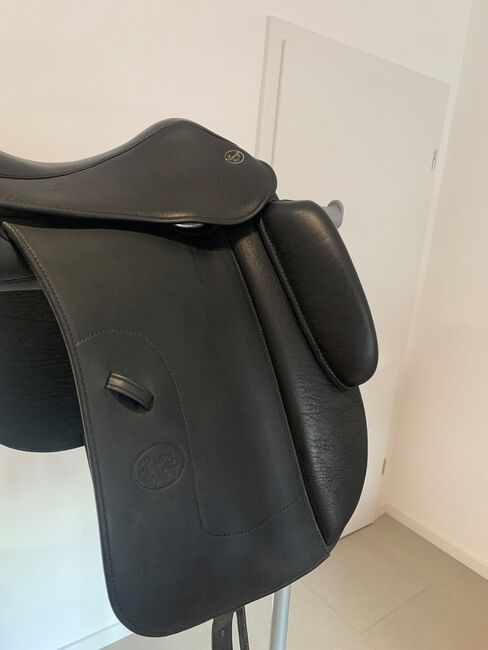 Hennig Dressursattel ASP, Hennig Dressursattel ASP schwarz, Stefanie Berninger, Dressage Saddle, Aschaffenburg, Image 8