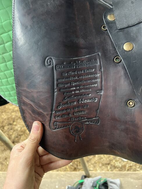 Hennig VS Sattel 18” schwarz, Hennig, Tanja Hochhaus , All Purpose Saddle, Schwarzenberg, Image 3