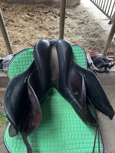 Hennig VS Sattel 18” schwarz, Hennig, Tanja Hochhaus , All Purpose Saddle, Schwarzenberg, Image 7