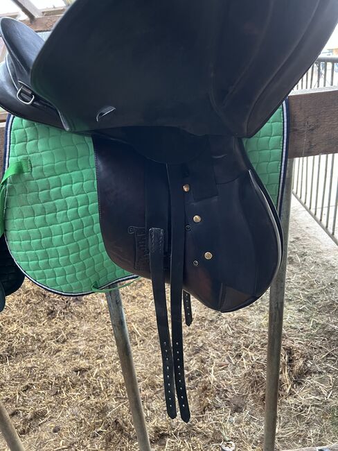 Hennig VS Sattel 18” schwarz, Hennig, Tanja Hochhaus , All Purpose Saddle, Schwarzenberg, Image 4