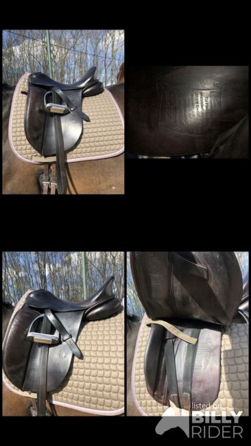 Hennig Sattel 17,5, Hennig, Annica Mattner, Dressage Saddle, Berlin, Image 5