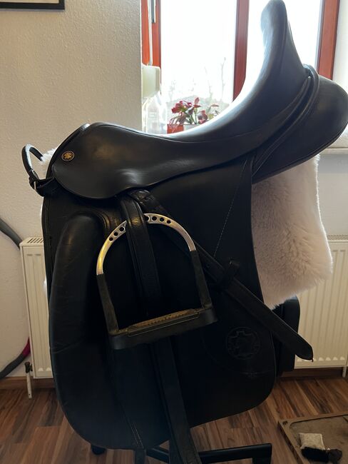 Henning Dressursattel Sattel schwarz, 17 - 17,5, Henning, Vanessa, Dressage Saddle, Buchholz (Aller)