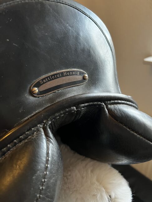 Henning Dressursattel Sattel schwarz, 17 - 17,5, Henning, Vanessa, Dressage Saddle, Buchholz (Aller), Image 4