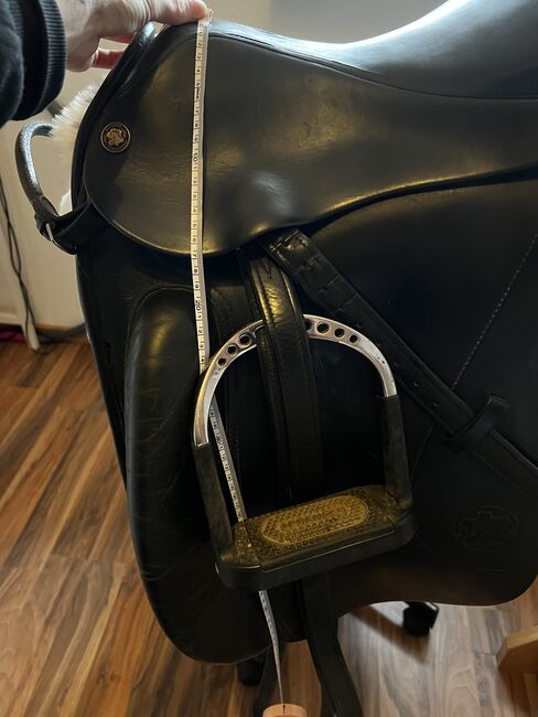 Henning Dressursattel Sattel schwarz, 17 - 17,5, Henning, Vanessa, Dressage Saddle, Buchholz (Aller), Image 8