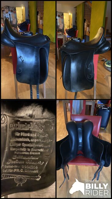 Henning Dressursattel, Henning Sattelnummer 1104206, Aschauer , Dressage Saddle, Wien, Image 5