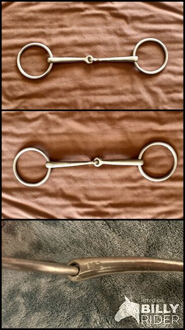 Herm Sprenger One-Joint Loose Ring Snaffle, Herm Sprenger  Sensogan Single Joint Loose Ring Snaffle , Stephanie, Gebisse, Edmonton , Abbildung 4