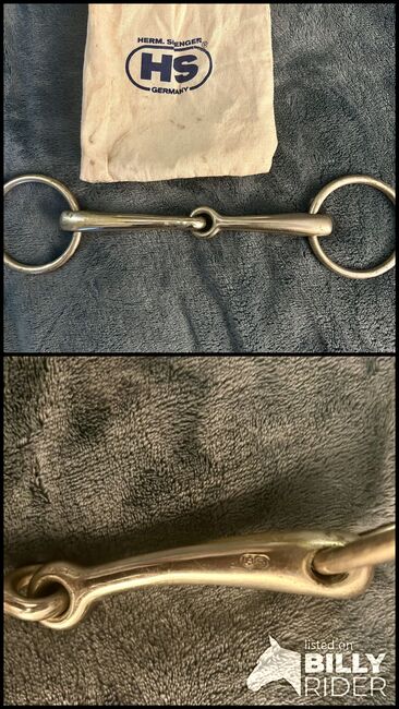 Herm Sprenger Sensogan Loose Ring Snaffle 6”, 16mm, Herm Sprenger  Loose Ring Snaffle , Stephanie, Horse Bits, Edmonton , Image 3