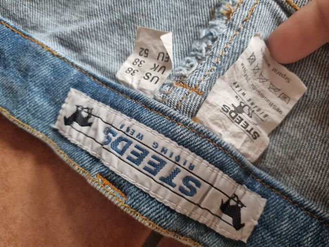 Herrenreithose Jeans von Steeds Gr.52, Steeds, Sophie , Herren-Reithosen, Löningen, Abbildung 2