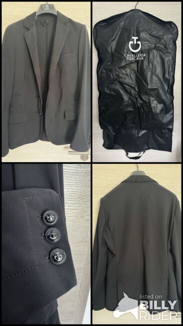 Herrensakko von Cavalleria Toscana – Größe 48, Farbe Schwarz – Neuwertig, Cavalleria Toscana, Tom , Men's Shirts, Schöllnach, Image 7