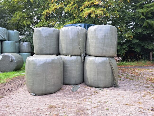 Heulage Ballen, Gerhard Hillmann, Heu & Stroh, Beverstedt