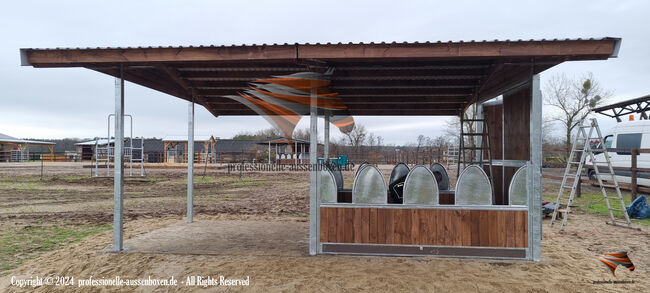 Heuraufe für Pferde | TOP Pferderaufe | Futterraufe | Offenstall mit Fressgitter, AUSSENBOXEN Heuraufen für Pferde | Pferderaufe | Futterraufe | Pferdestall bauen, AUSSENBOXEN (AUSSENBOXEN Sp. z o.o.), Horse Stables, Wałcz, Image 15