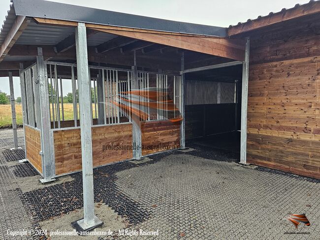 Heuraufe für Pferde & TOP Pferderaufe - Futterraufe | Offenstall mit Fressgitter / Weideraufe, AUSSENBOXEN Heuraufen für Pferde | Pferderaufe | Futterraufe | Pferdestall bauen, AUSSENBOXEN (AUSSENBOXEN Sp. z o.o.), Stallplätze, Wałcz, Abbildung 7