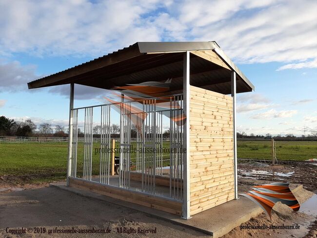Heuraufe für Pferde & TOP Pferderaufe - Futterraufe | Offenstall mit Fressgitter / Weideraufe, AUSSENBOXEN Heuraufen für Pferde | Pferderaufe | Futterraufe | Pferdestall bauen, AUSSENBOXEN (AUSSENBOXEN Sp. z o.o.), Stallplätze, Wałcz, Abbildung 14