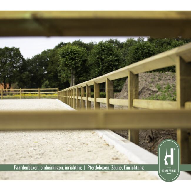 HF Sicherheitszaun Reitplatz – Tanalith-E Pferdezaun, Horsefriend Products, Horsefriend Products - Pferdeboxen und Zaun (Horsefriend Products - Pferdeboxen, Zaun und Stalleinrichtungen), Reitplatz, Steinfurt