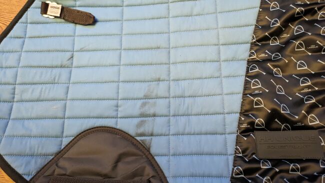 HH Unique light blue gp saddle pad size full, HH, Gemma, Other Pads, Driffield, Image 4