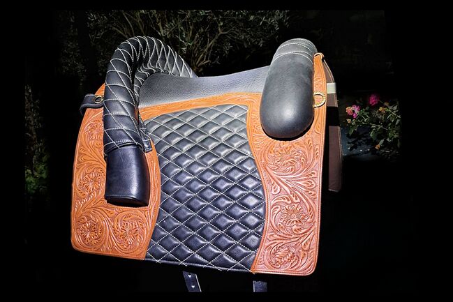 Hidalgo Castellon Barocksattel Lederbaumsattel, Hidalgo Castellon Spezial, Kerstin Heyn - Feine Reitkunst (Sprint GmbH - Feine Reitkunst), Baroque Saddle, Freiburg
