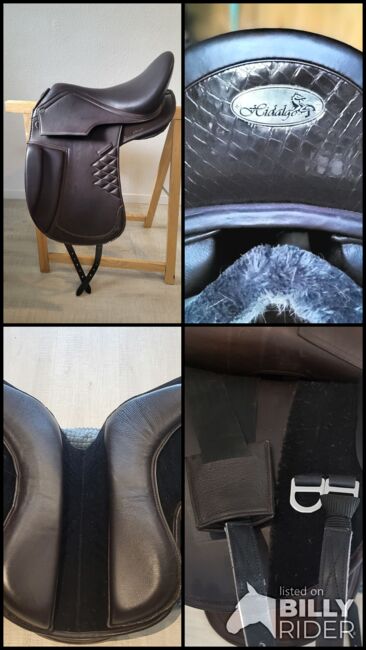 Hidalgo Chicago Leathertree 18", Hidalgo Chicago, Isabelle, Dressage Saddle, Mouans-Sartoux, Image 8