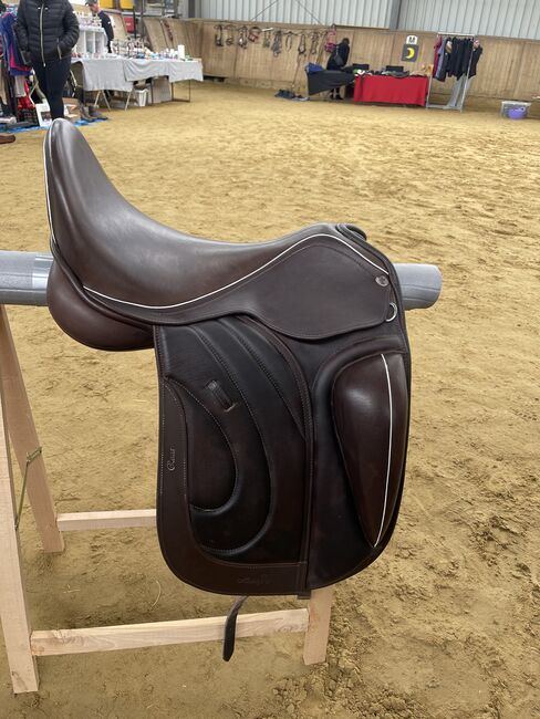 Hidalgo Roma PFT neuwertig braun, Hidalgo Roma PFT, Laura Dort, Dressage Saddle, Nidda, Image 2