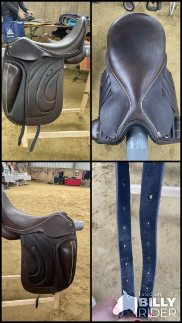 Hidalgo Roma PFT neuwertig braun, Hidalgo Roma PFT, Laura Dort, Dressage Saddle, Nidda, Image 7