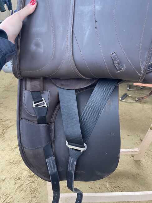 Hidalgo Roma PFT neuwertig braun, Hidalgo Roma PFT, Laura Dort, Dressage Saddle, Nidda, Image 4