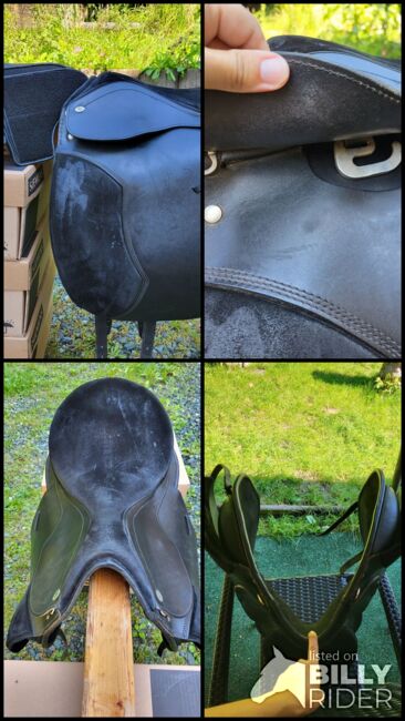 Hidalgo Sattel - Model Dresur London Spezial 18", Hidalgo Dresur London Spezial, Milena Strasikova, Dressage Saddle, Wiesa, Image 10