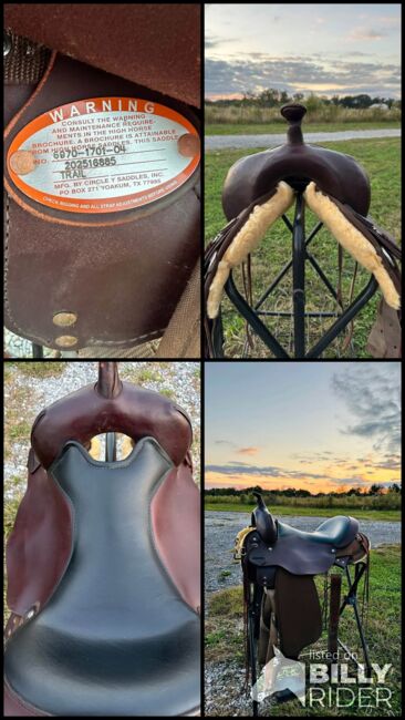 High Horse By Circle Y Gaited Tree 17” Saddle, Circle Y , rayp, Other, Indiana , Image 7
