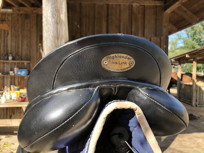 Highländer Sattel für wenig Widerrist, Highlander, Lisa Link, Lambskin Pad, Miesbach , Image 4