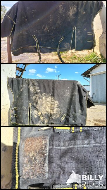 Highneck Outdoordecke 135 100g *eine Brustschnalle defekt*, Lisa, Horse Blankets, Sheets & Coolers, Ginsheim-Gustavsburg, Image 4