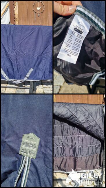 Highneck Winterdecke, Outdoordecke 145, 200g navy, Showmaster, Corinna Stemplinger , Pferdedecken, Obernzell, Abbildung 8